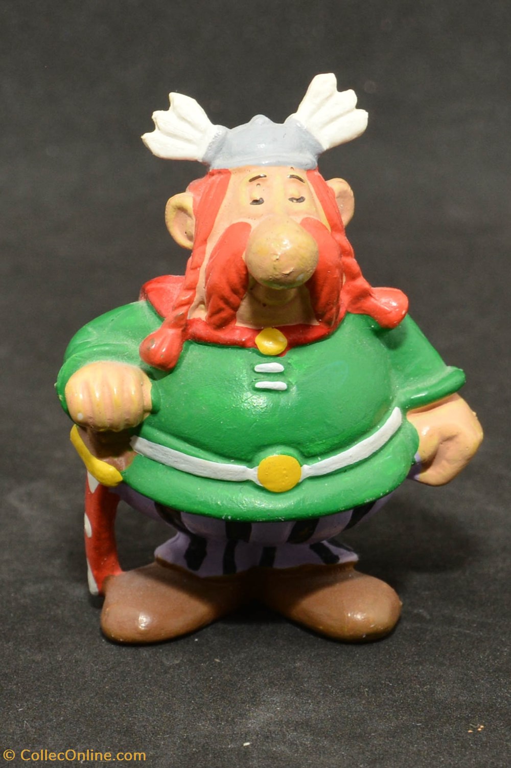M.D. Toys - 1994 - 6 cm - Abraracourcix figurines m d toys 1994 6 cm abraracourcix
