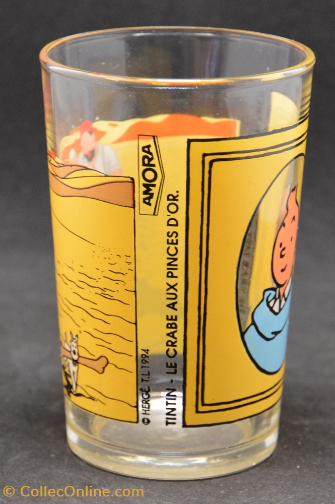 1994 - Amora - Série 2 - Le crabe aux pinces d'or - Petit 2 art de la table argenterie verres 1994 amora serie 2 le crabe aux pinces or petit