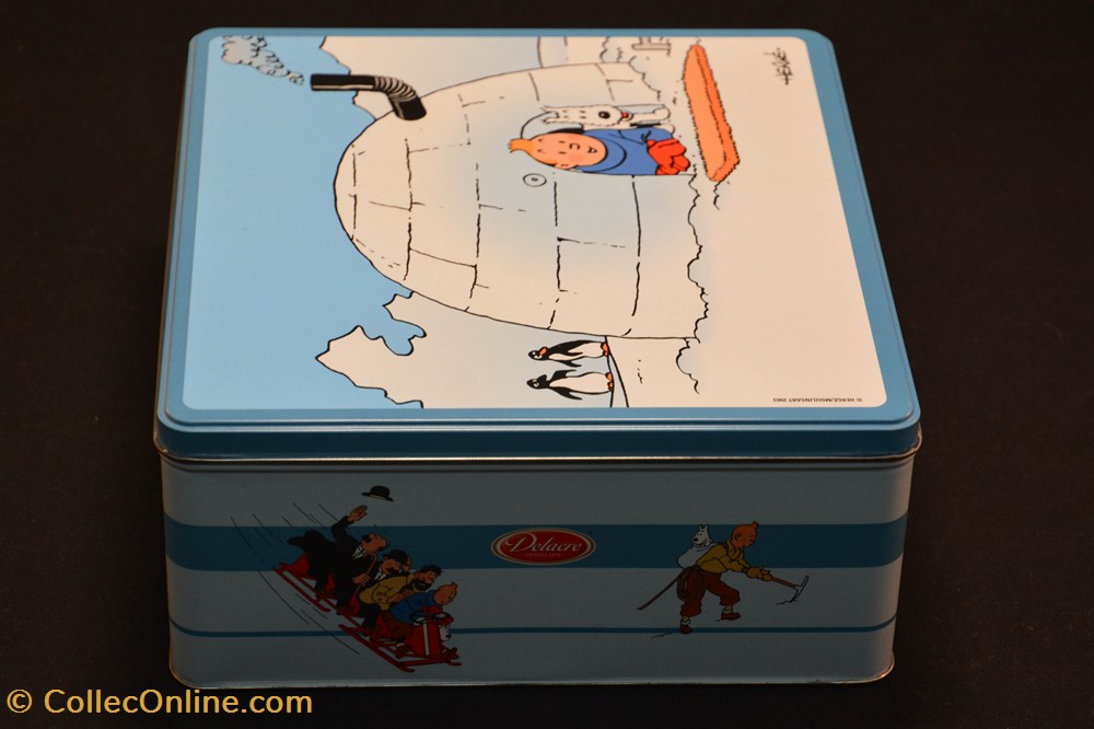 Delacre - 2004 - Sports d'hiver - Tintin dans son igloo 4 diver delacre 2004 sports hiver tintin dans son igloo