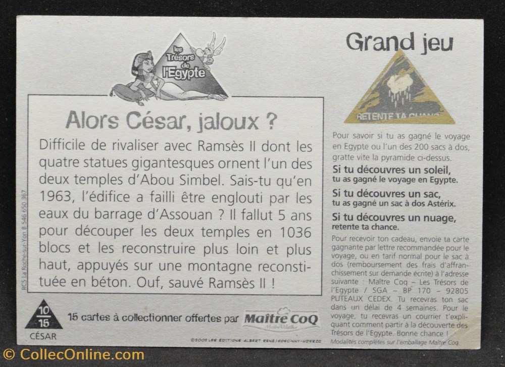 divers maitre coq 2002 carte 10