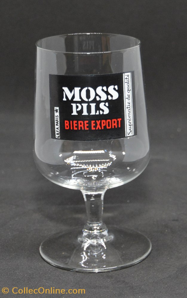 Moss pils art de la table argenterie bistrot alimentation verre moss pils