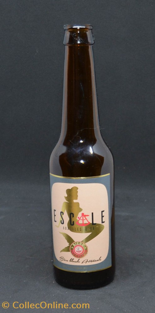 Escale aux îles d'or - Blonde - FR - 4,6% - 33cl art la table argenterie bistrot alimentation bouteille escale aux iles or blonde fr 4 6 33cl