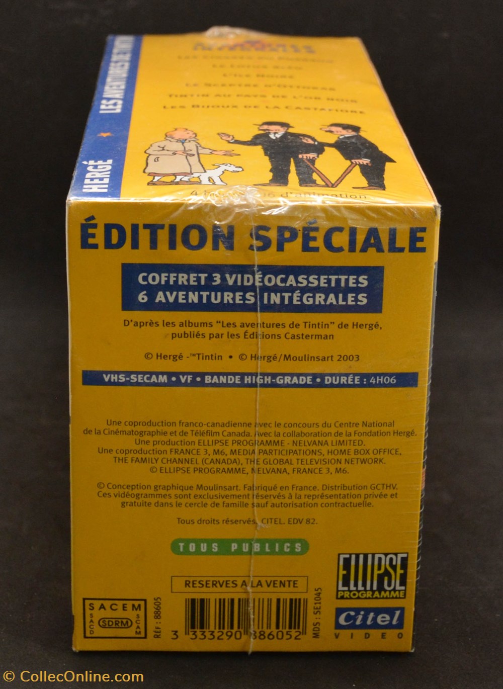 divers film dvd blu ray vhs citel 2003 coffret vhs edition speciale