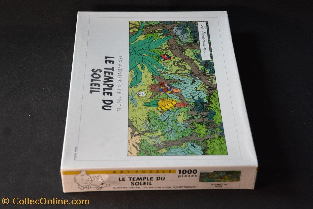 ArtBox - Japon - Années 90 - 1000 pièces - Le temple du soleil 4 jeux jouet puzzle artbox japon annees 90 1000 pieces le temple du soleil