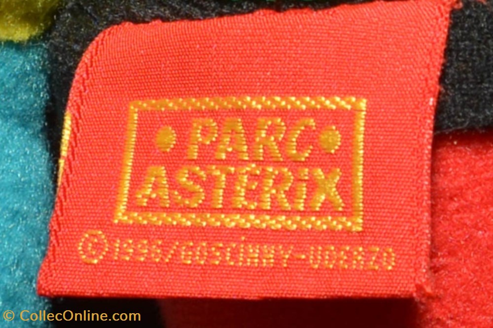 Astérix - Parc Astérix - 1996 - 36 cm 4 jeux jouets peluches asterix parc asterix 1996 36 cm