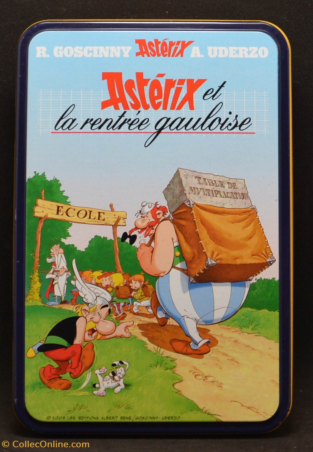 Boîte métal - 2005 - Astérix et la rentrée gauloise divers boites tole boite metal 2005 asterix et la rentree gauloise