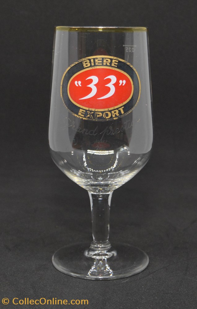"33" export - 03 art de la table argenterie bistrot alimentation verre 33 export 03