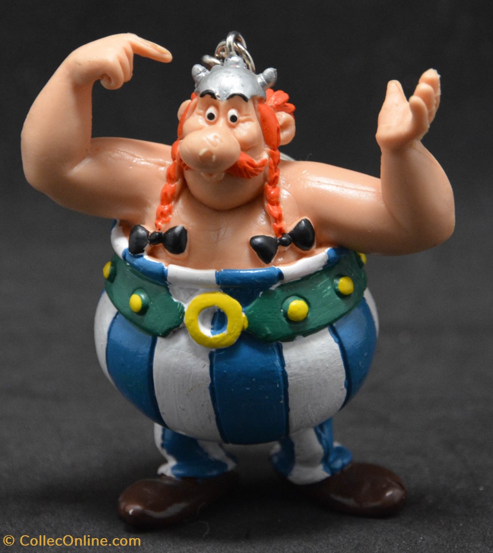 Comics Spain - 1984 - 7 cm - Porte-clé Obélix figurines comics spain 1984 7 cm porte cle obelix