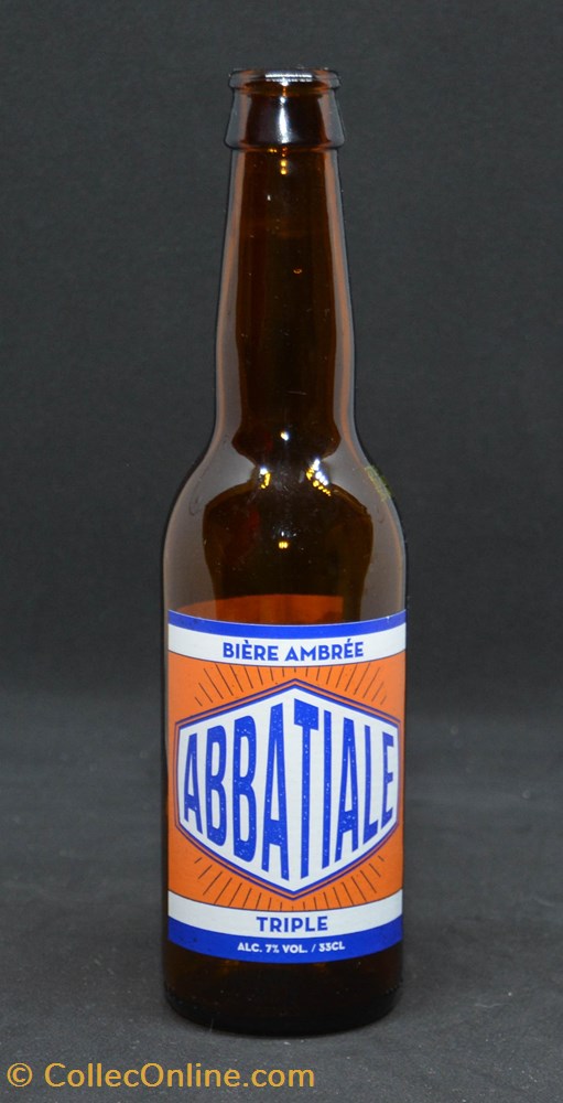 Abbatiale - Ambrée - FR - 7% - 33cl art de la table argenterie bistrot alimentation bouteille abbatiale ambree fr 7 33cl