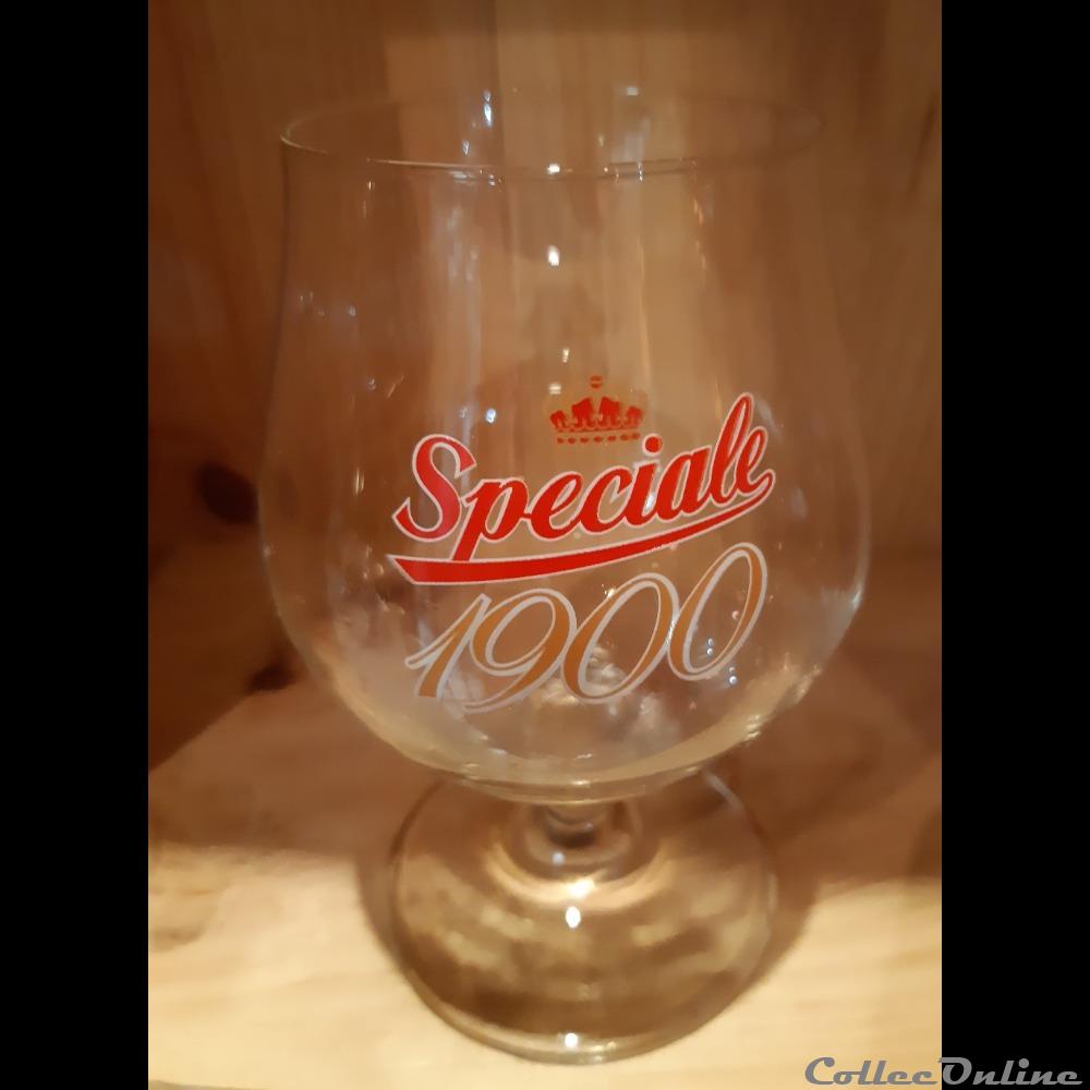 Spéciale 1900 bistrot alimentation verre biere speciale 1900