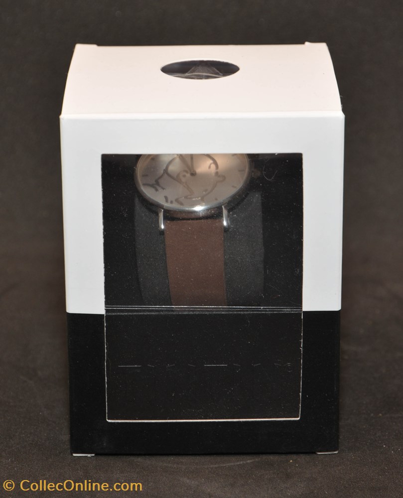 Montre - Moulinsart - 2018 - Classic - Silver brown - Small 2 bijoux horlogerie montre moulinsart 2018 classic silver brown small