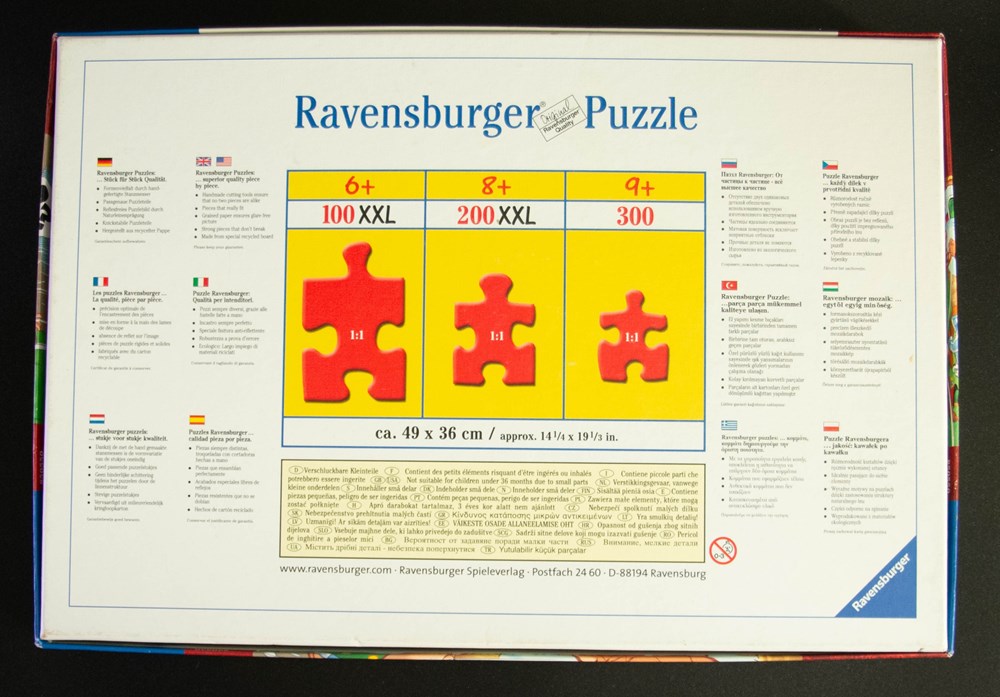 Ravensburger - 2007 - 200 pièces - Astérix aux Jeux Olympiques de societe jouets casse tete puzzle ravensburger 2007 200 pieces asterix aux jeux olympiques