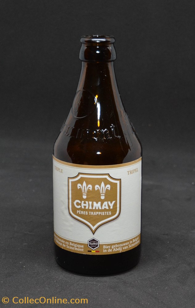 Chimay - Triple - BE - 8% - 33cl art de la table argenterie bistrot alimentation bouteille chimay triple be 8 33cl