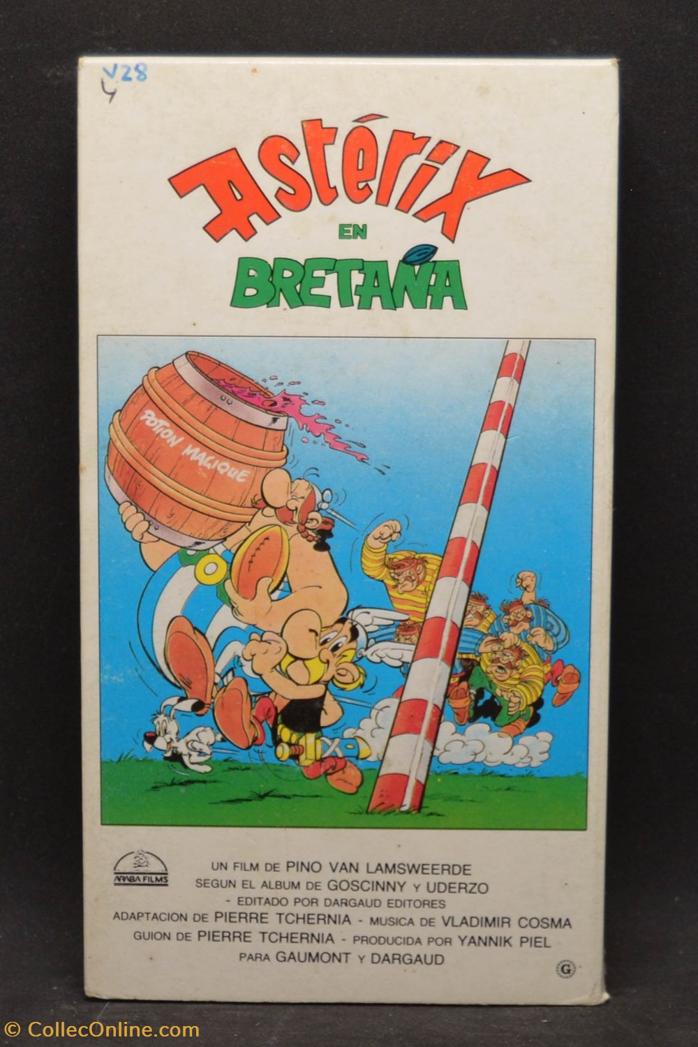 VHS - Grupo Condor - Espagne - Asterix en Bretana divers film dvd blu ray vhs grupo condor espagne asterix en bretana