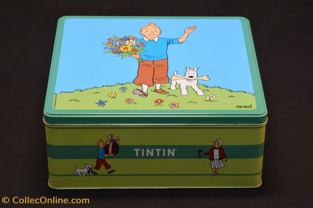 Delacre - 2005 - Campagne - Tintin couché 5 divers delacre 2005 campagne tintin couche