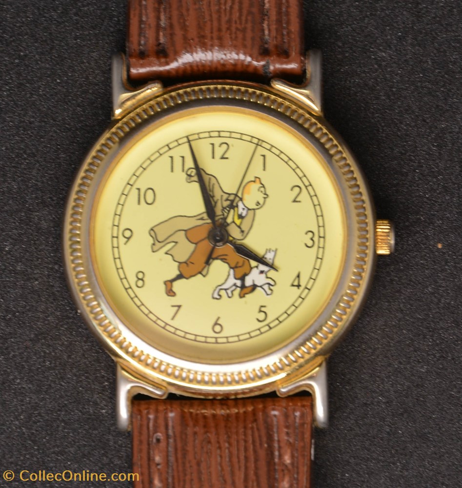 bijoux horlogerie montre tintin et milou