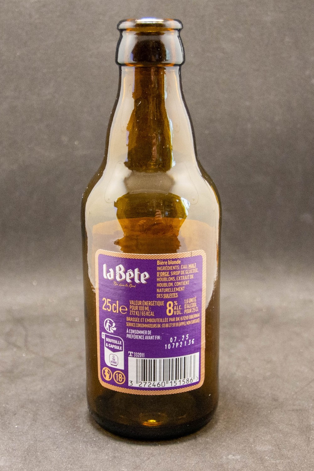 La bête - Blonde - FR - 8% - 33cl art table argenterie bistrot alimentation bouteilles la bete blonde fr 8 33cl