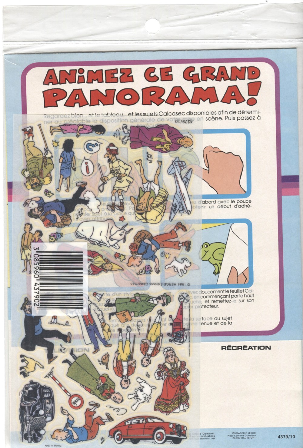 Transrama - Jesco - Tintin reporter objets publicitaires transrama jesco tintin reporter