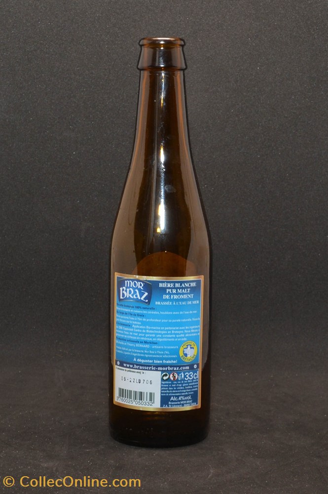 art de table argenterie bistrot alimentation bouteille mor braz blanche fr 4 33cl