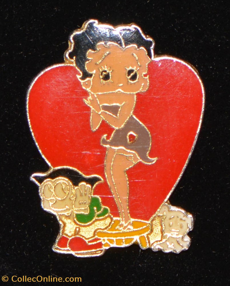 diver pin betty boop 01