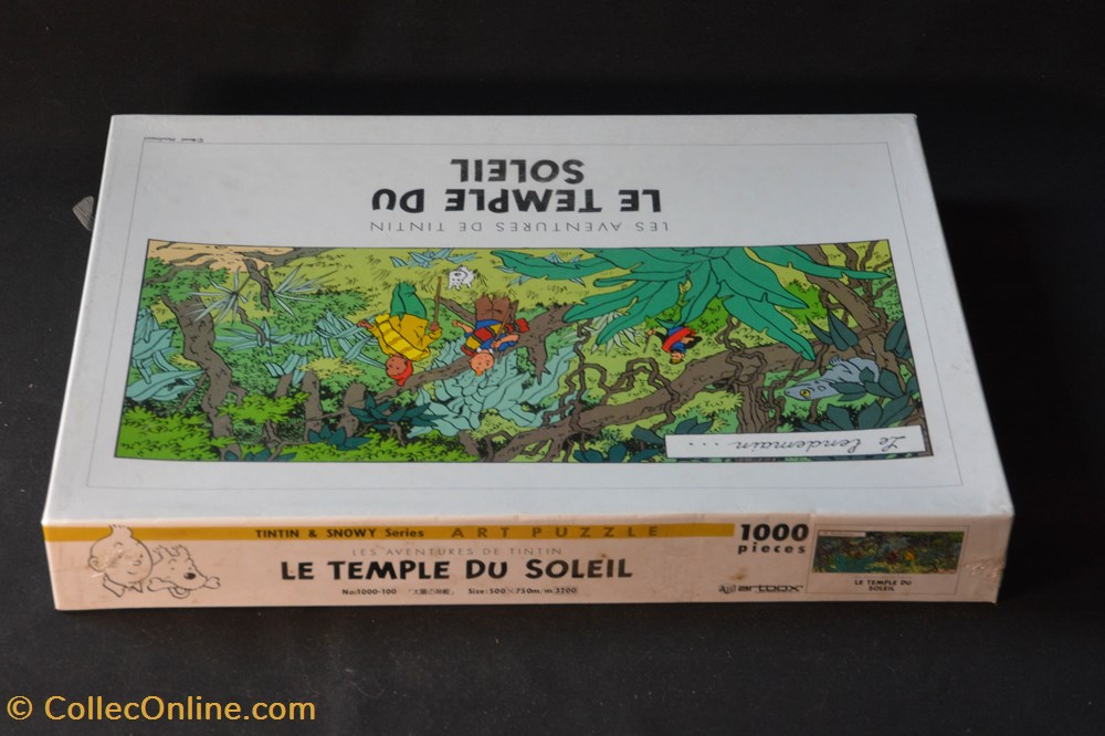 ArtBox - Japon - Années 90 - 1000 pièces - Le temple du soleil 3 jeux jouet puzzle artbox japon annees 90 1000 pieces le temple du soleil