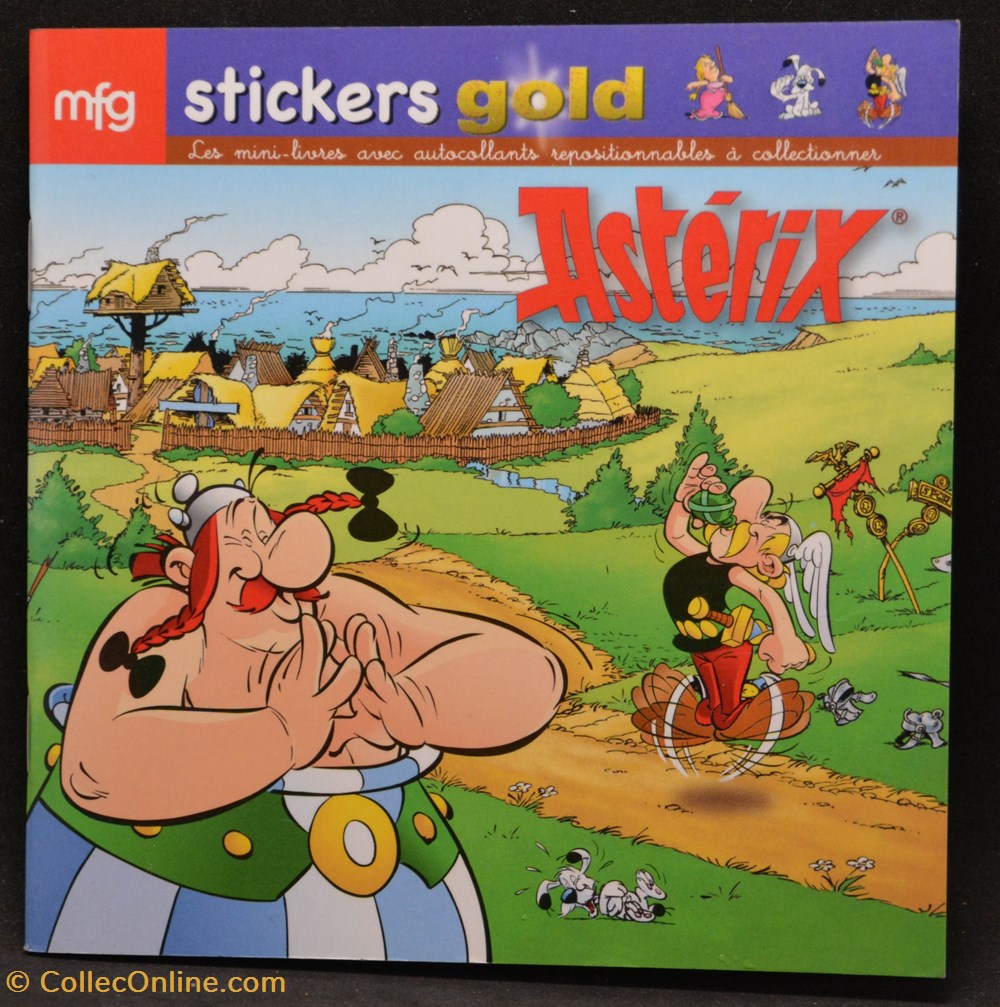 Sticker Gold - MFG - 2008 - n°2 divers sticker gold mfg 2008 n 2