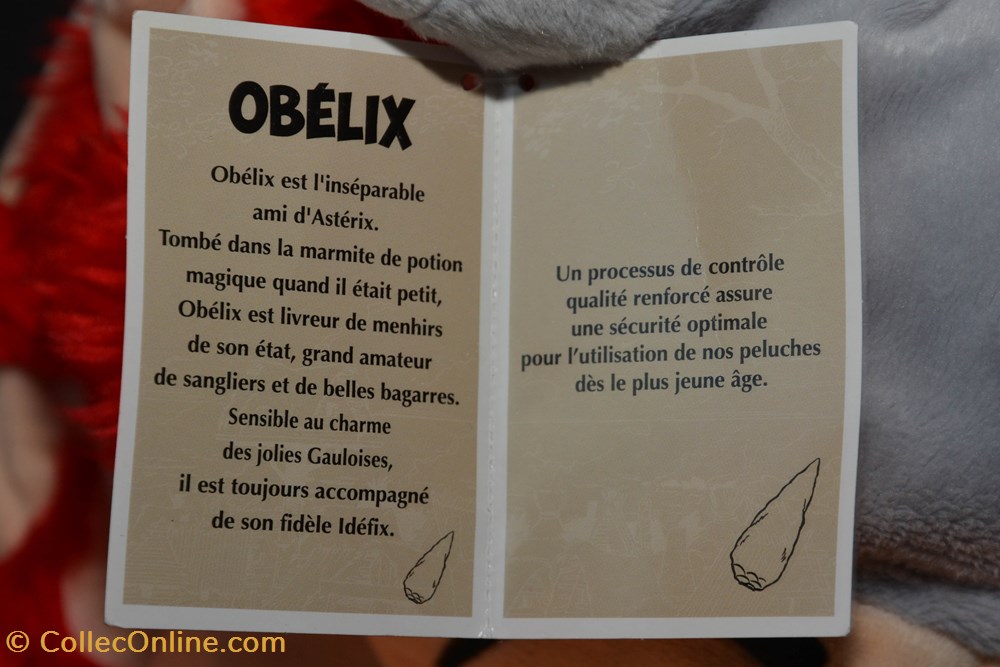 Chapeau Obélix - Parc Astérix - 2017 - 26 cm 5 jeux jouets peluches chapeau obelix parc asterix 2017 26 cm