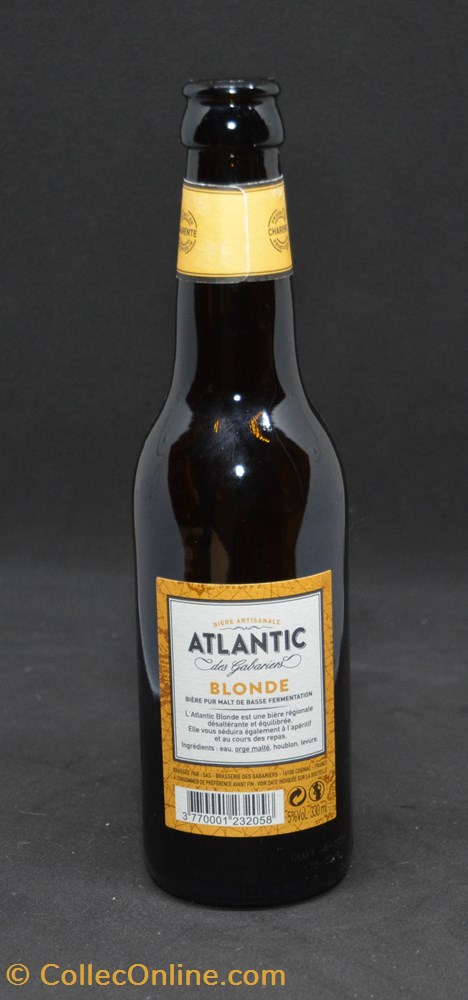 art table argenterie bistrot alimentation bouteille atlantic blonde fr 5 33cl