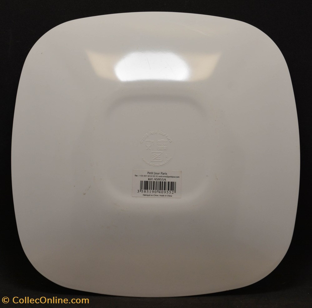 art de table argenterie service the cafe tasses mugs assiette plastique 2008 petit jour mais