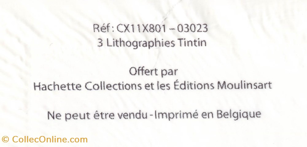 Lithographie - 2019 - Le sceptre d'Ottokar carte postale lithographie 2019 le sceptre ottokar