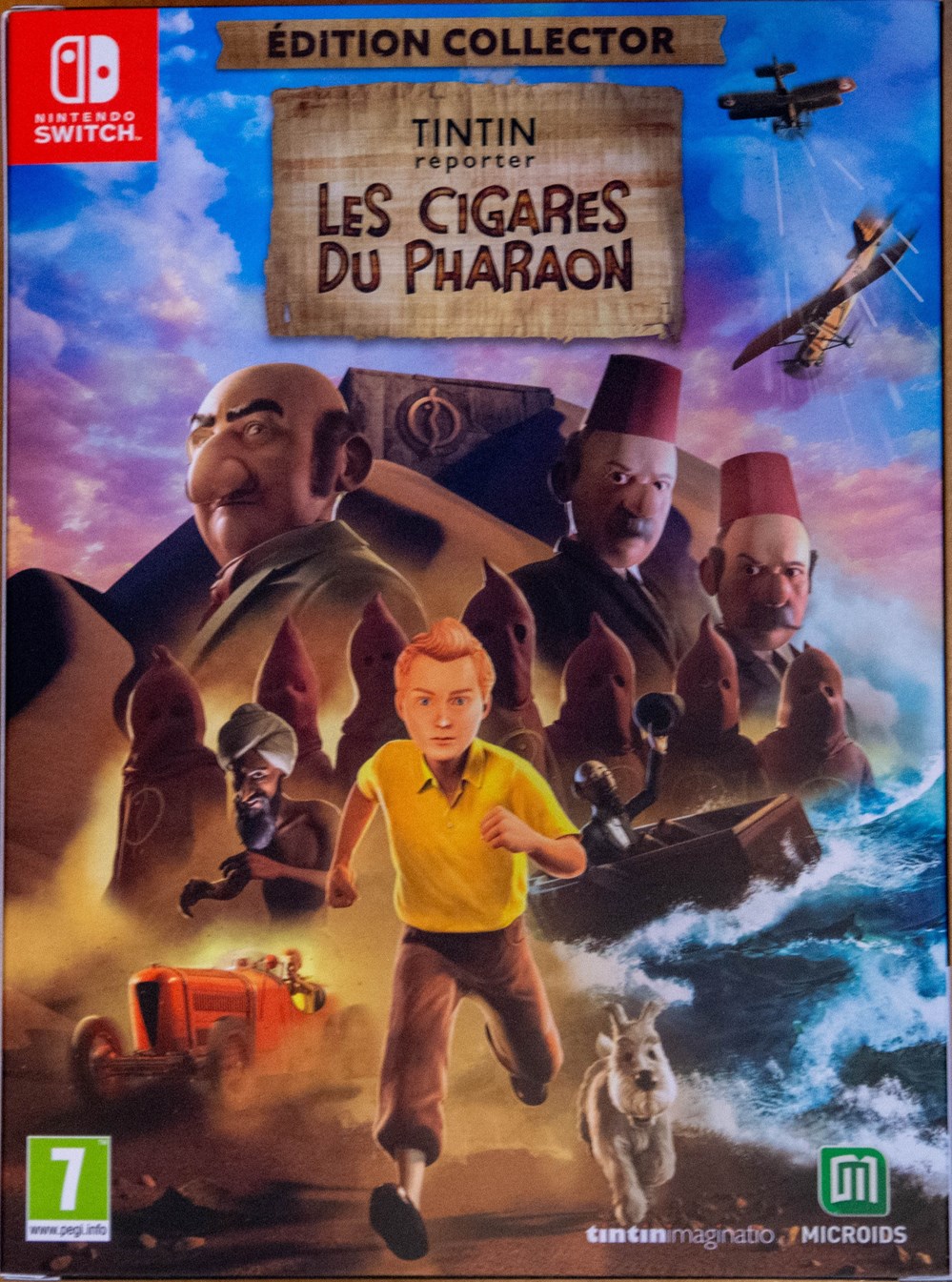 Jeux Switch - 2024 - Les cigares du Pharaon - Edition Collector de societe jouets jeux switch 2024 les cigares du pharaon edition collector