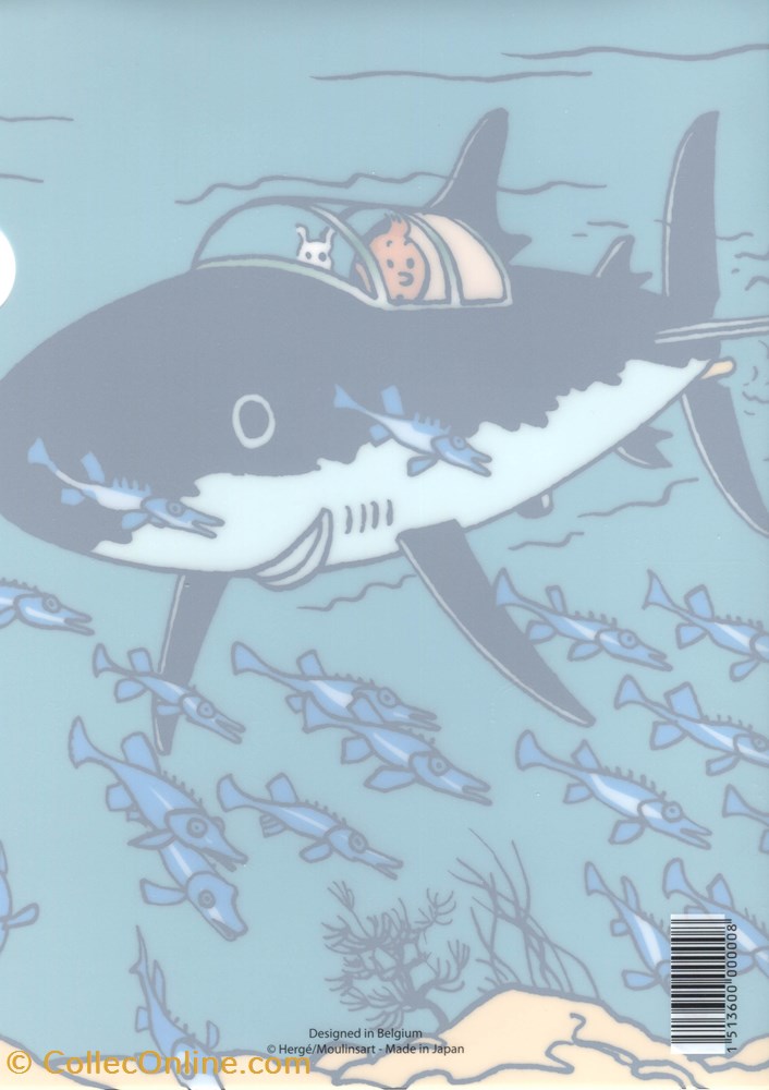 Pochette souple - Le requin vieux papier autre pochette souple le requin