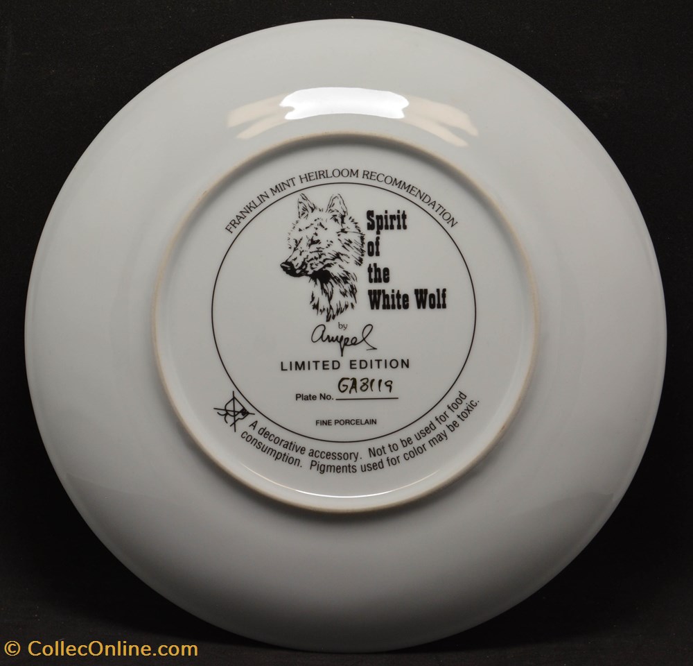 Spirit of the White Wolf art de la table argenterie assiettes plats spirit of the white wolf