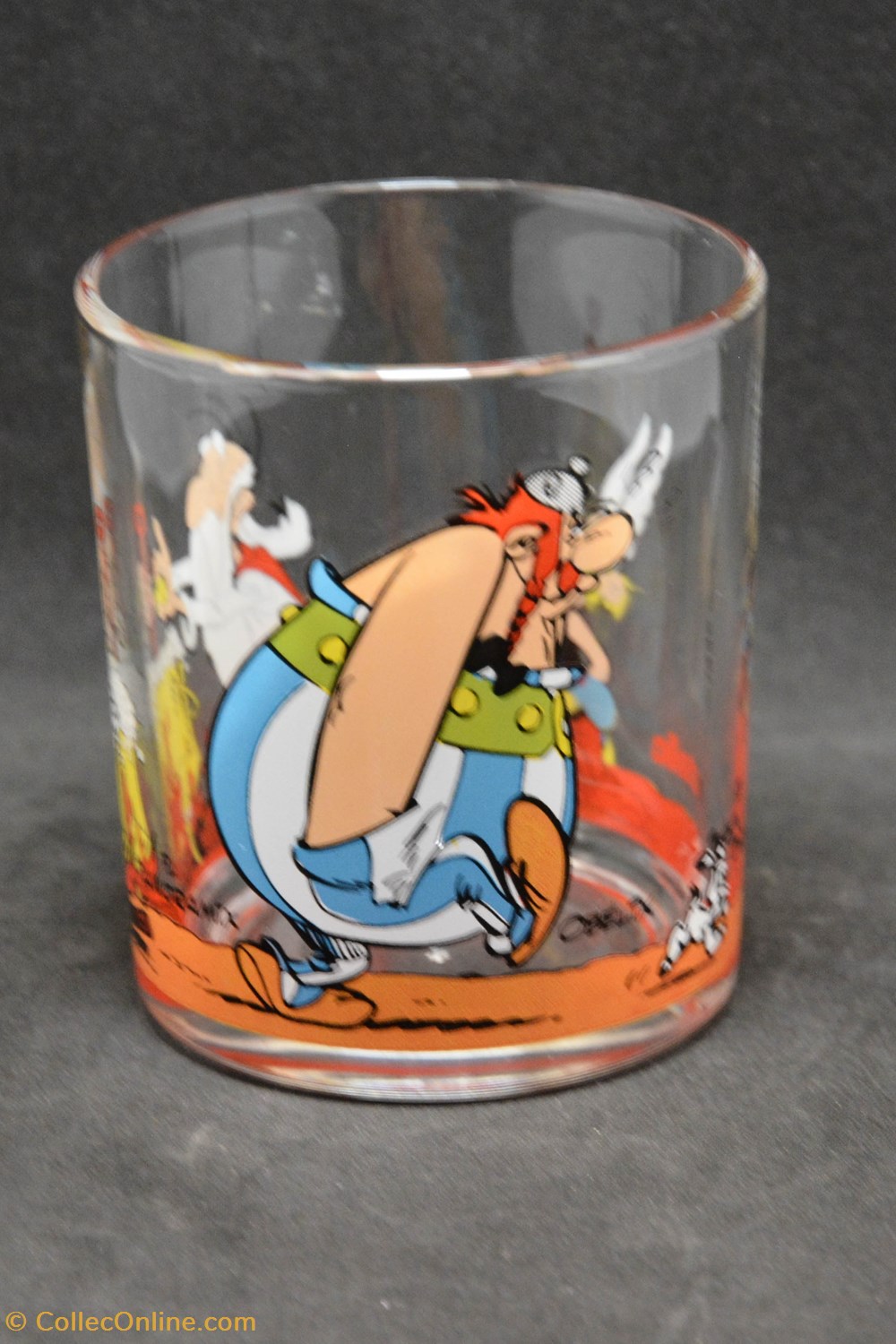 art de table argenterie verres 1996 nutella obelix asterix et panoramix