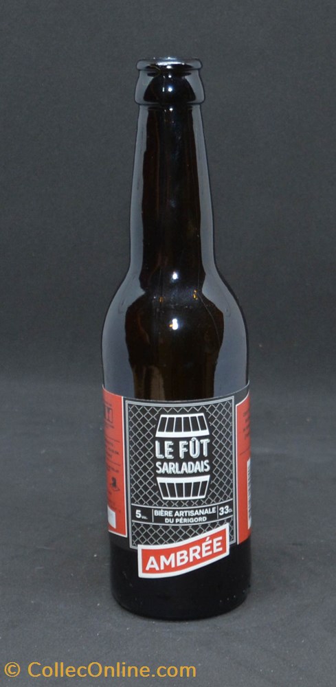 Le fût sarladais - Ambrée - FR - 5% - 33cl art de table argenterie bistrot alimentation bouteille le fut sarladais ambree fr 5 33cl