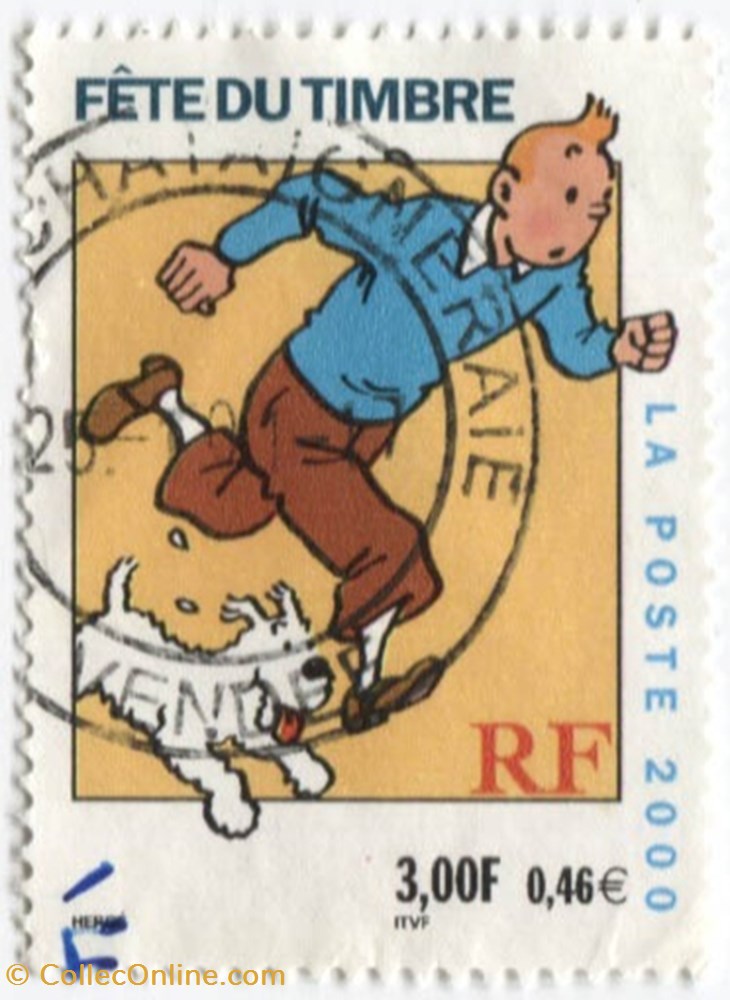 france timbre oblitere 2000 0 46 fete du timbre