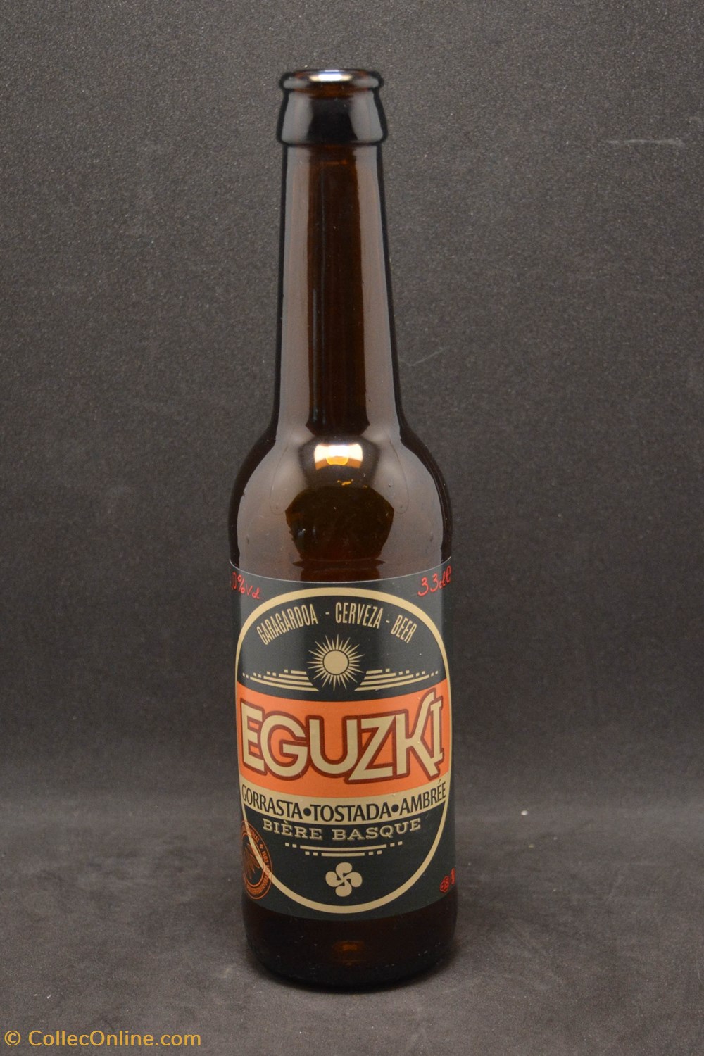 Eguzki - Ambrée - FR - 6% - 33cl art de la table argenterie bistrot alimentation bouteilles eguzki ambree fr 6 33cl