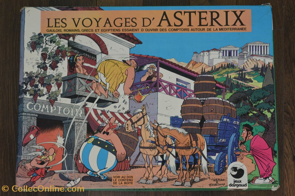 Les voyages d'Astérix - 1978 - Dargaud jeux de societe jouets les voyages asterix 1978 dargaud