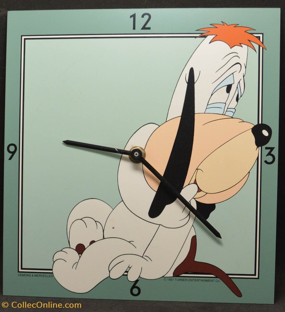 divers droopy pendule murale