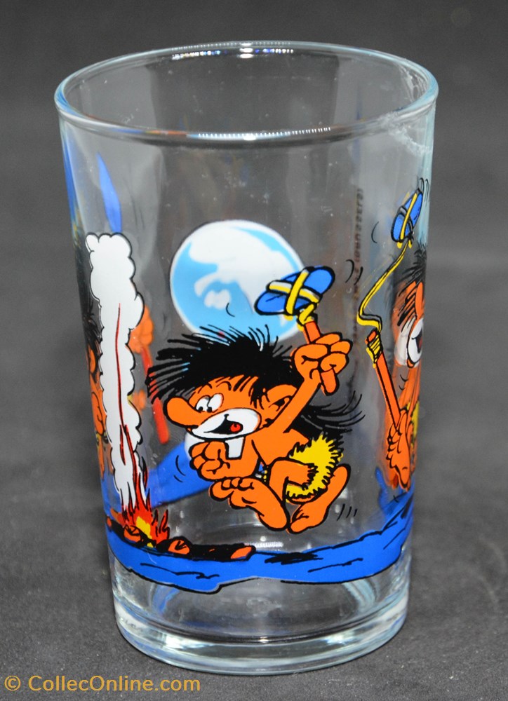 art de la table argenterie schtroumpfs 1990 cosmonaute