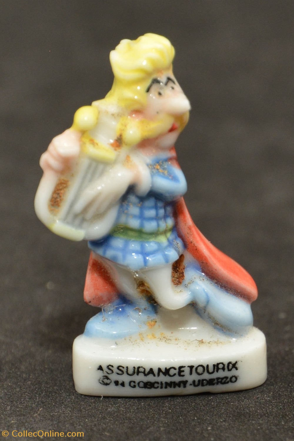 1994 - Série "Astérix" - Assuranctourix divers feves 1994 serie asterix assuranctourix