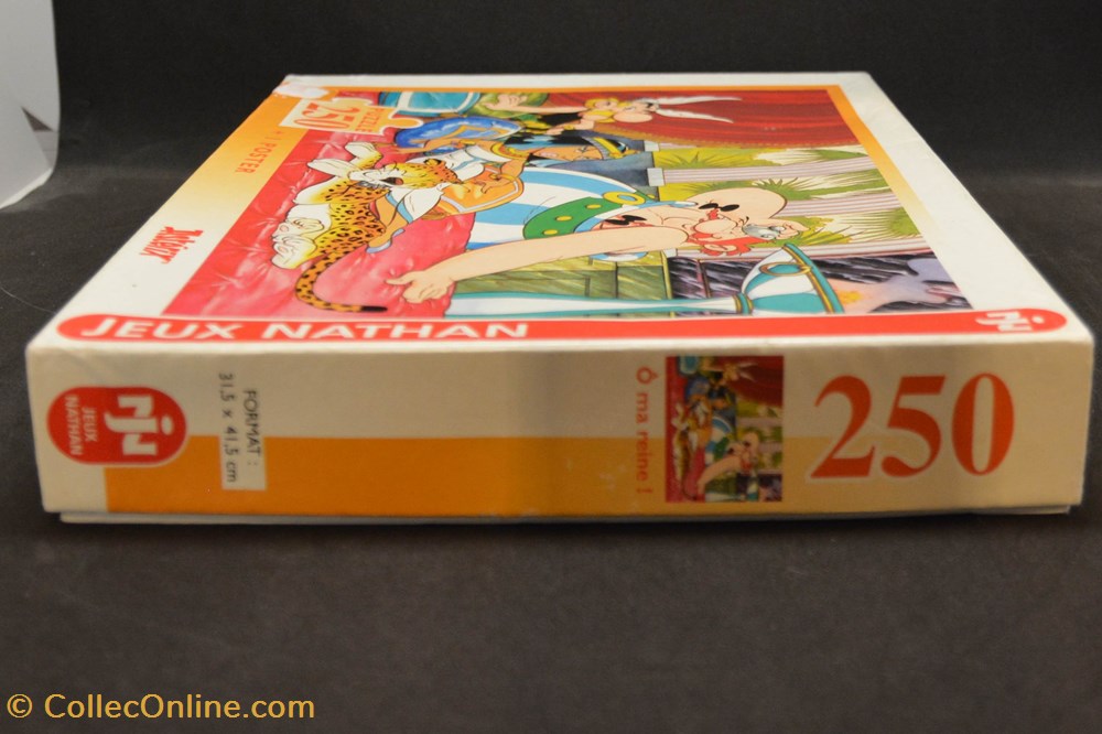 Nathan - 1996 - 250 pièces - O ma reine ! 5 jeux jouets puzzle nathan 1996 250 pieces o ma reine