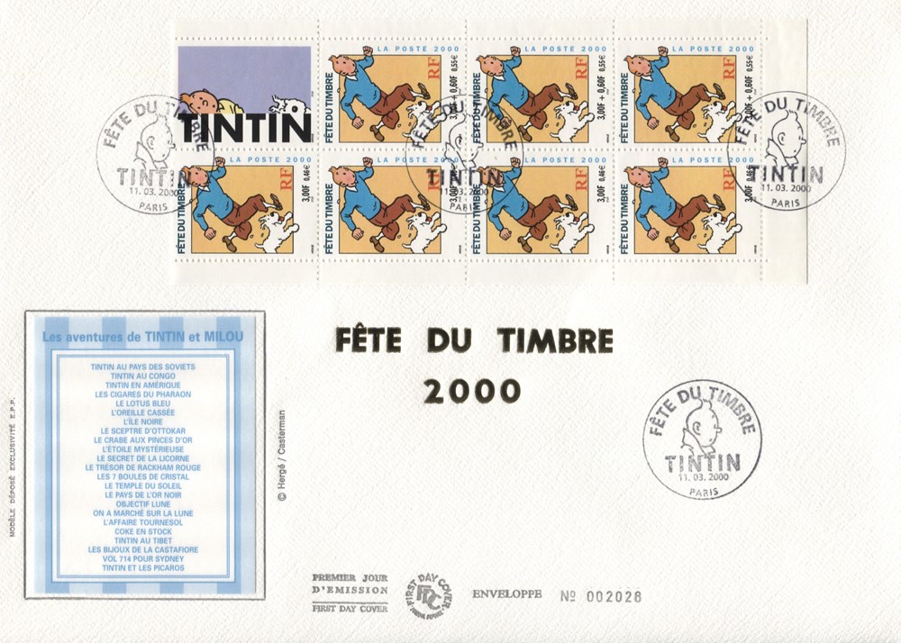 timbres france 1er jour carnet 2000 7 0 46 fete du timbre