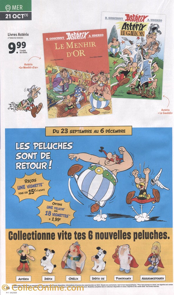 Lidl - Catalogue - 21/10 au 27/10 2020 - Opération peluche 2020 3 vieux papier publicite lidl catalogue 21 10 au 27 10 2020 operation peluche 2020
