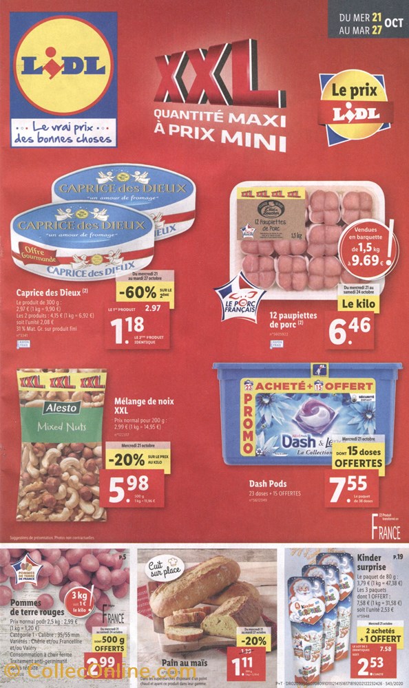 Lidl - Catalogue - 21/10 au 27/10 2020 - Opération peluche 2020 vieux papier publicite lidl catalogue 21 10 au 27 10 2020 operation peluche 2020