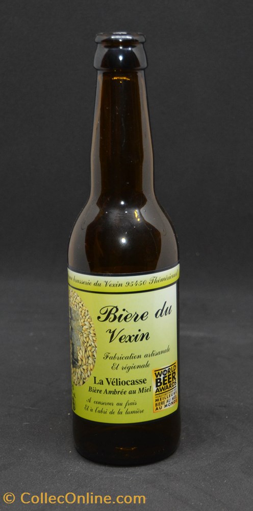art de table argenterie bistrot alimentation bouteille biere du vexin la veliocasse ambree fr 7 33cl