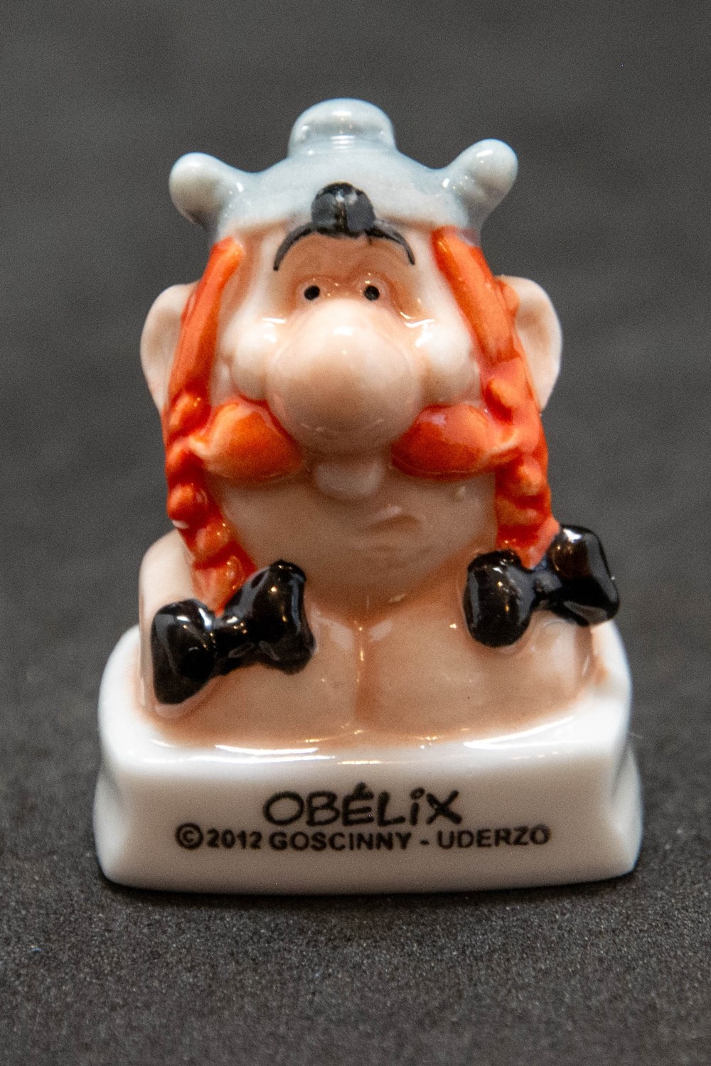 2012 - Série "Les bustes" - Obélix divers feves 2012 serie les bustes obelix