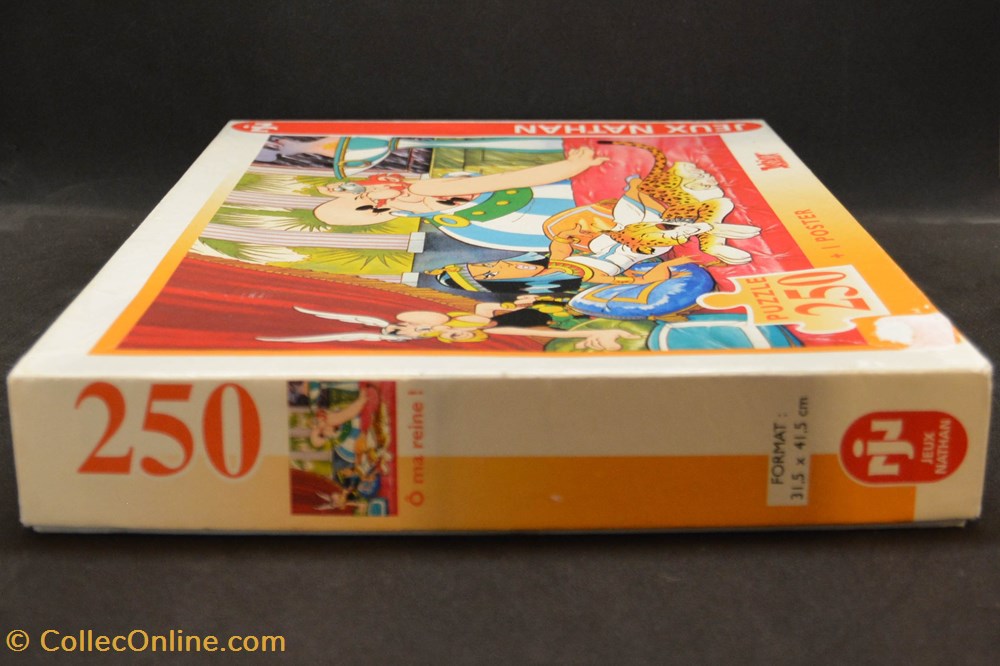Nathan - 1996 - 250 pièces - O ma reine ! 4 jeux jouets puzzle nathan 1996 250 pieces o ma reine