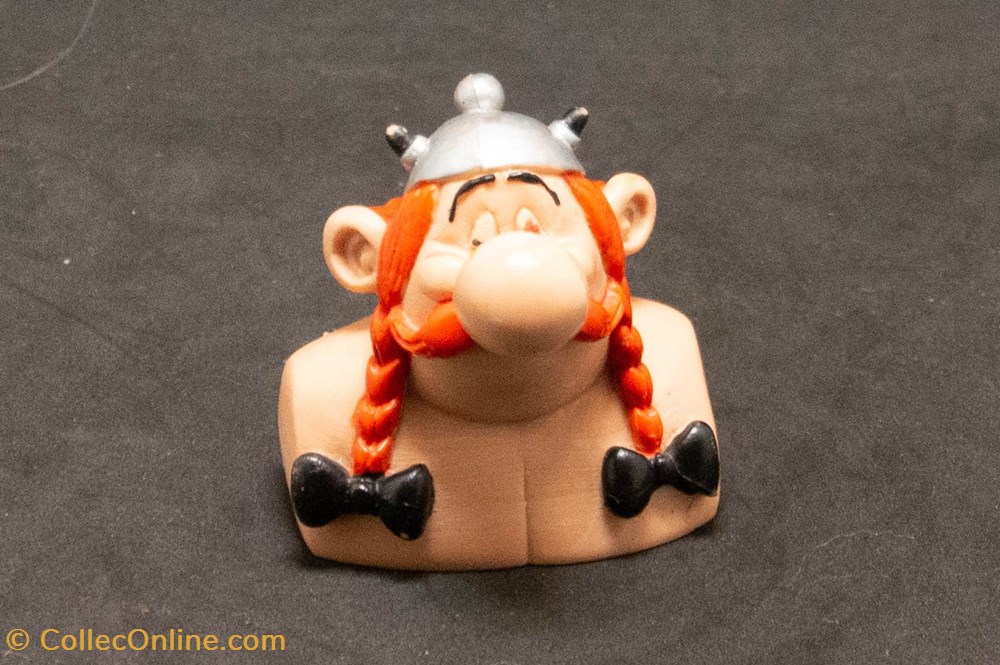 Comics Spain - 1984 - 6 cm - Buste Obélix figurines comics spain 1984 6 cm buste obelix
