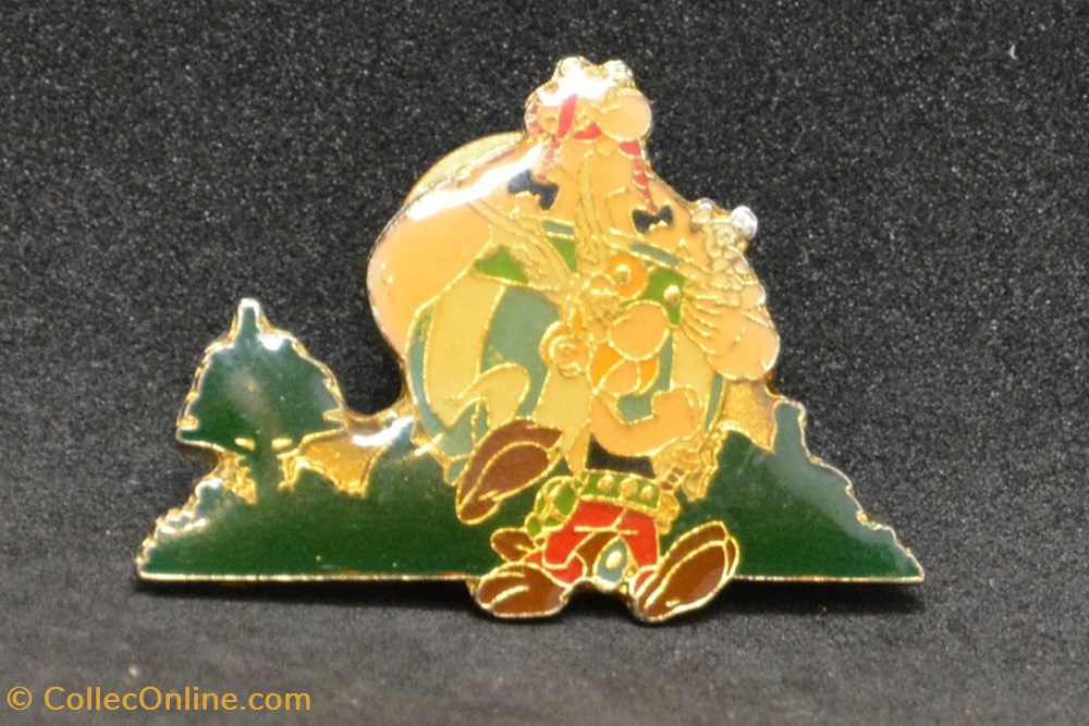 Parc Astérix - 1991 - Astérix, Obélix et Idéfix emaillé divers pin badges parc asterix 1991 asterix obelix et idefix emaille